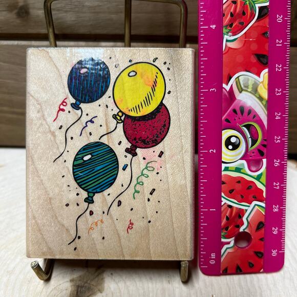 Rubber Stamp: Large Balloons - Picture 3 of 4